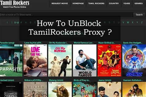 tamilrockers website proxy|Tamilrockers Proxy